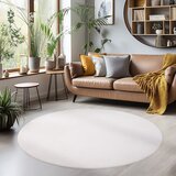 Ayyildiz Carpets Kremno bela pralna okrogla preproga ø 200 cm Sky – | Shoptok.si