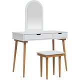  Set toaletnog stolića FAUSKE 3 kom. Bijela 100 x 50 x 143 cm | shoptok.hr