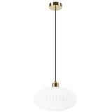  Visilica na sajli HARMA 1xE27/15W/230V prečnik 30 cm bela/zlatna | Eponuda.com