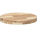  Okrugla stolna ploča Ø 40 x 4 cm od masivnog bagremovog drva | shoptok.hr