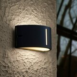 LUTEC Vanjska zidna svjetiljka (60 W, 24,9 x 12 x 13,5 cm, Antracit, IP44) Cijene