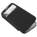 Goospery preklopna torbica S-View Apple iPhone 5 - črna z okenčkom Cene