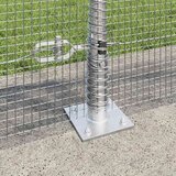 Zavareno žičano ogradno mreža s betonskom podlogom 50 x 0,8 m | shoptok.hr