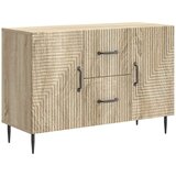  Strani šal Sonoma hrast 89 x 34,5 x 60 cm Inženirski les, (5000233769) | Shoptok.si