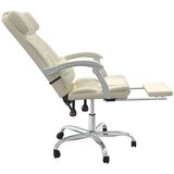  Pisarniški stol krem umetno usnje, (21135107) | Shoptok.si