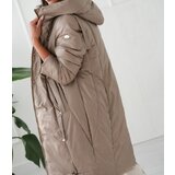 Pri Long elegant women's winter coat insulated delicate sheen REGINA | Shoptok.si