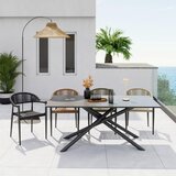 Amatio VRTNA MIZA kovina, kamen antracit, temno siva | Shoptok.si