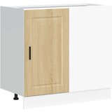 vidaXL Kuhinjska osnovna omarica Porto sonoma hrast inženirski les | Shoptok.si