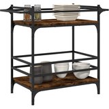  Kuhinjska kolica boja hrasta 82x40x78,5 cm konstruirano drvo | Eponuda.ba