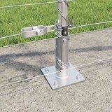  Zavareno žičano ogradno mreža s betonskom podlogom 50 x 1 m | shoptok.hr