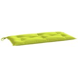  Jastuk za vrtnu klupu jarkozeleni 110x50x7 cm od tkanine Oxford | shoptok.hr