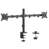  NOSAČ ZA DVA MONITORA GEMBIRD MA-D2-01, montaža na stol, (rotate, tilt, swivel), 17”-32”, up to 9 kg | Eponuda.ba