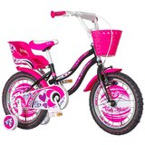 Magnet VISITOR Dečiji bicikl Little Heart HEA160 16″ Roze-Crni Cene