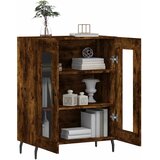 Komoda boja dimljenog hrasta 69,5x34x90 cm konstruirano drvo | Eponuda.ba