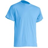 Muška t-shirt majica kratki rukav svetlo plava, 150gr ( mc150lb )