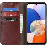 INORCO Ovitek za telefon iz pravega govejega usnja za Samsung Galaxy A24 4G Crazy Horse teksturo proti padcem z denarnico, (22033322) | Shoptok.si