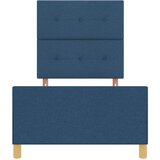  Krevetna konstrukcija s uzglavljem Plava 80 x 200 cm tkanina | Eponuda.com