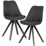 MID.YOU set stolov, tekstil antracit | Shoptok.si
