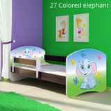  Dječji krevet ACMA s motivom, bočna wenge 160x80 cm 27 Colored Elephant | shoptok.hr