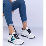 D/CEO marka niezdefiniowana White women's sneakers with hidden wedge Ninella | ePonuda.com