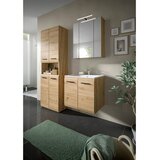 MID.YOU Kopalnica Z Umivalnikom Ice, Barva Hrasta, 3-Delna | Shoptok.si