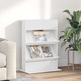  Polica za časopise Bijelo 70 x 41 x 96 cm Konstruirano drvo | Eponuda.com