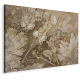  Slika - Floral Ornaments Carved in Delicate Sepia and Brown Shades 30x20 | shoptok.hr