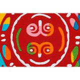 Kayoom TKANA PREPROGA 110/160 cm taftano rdeča | Shoptok.si
