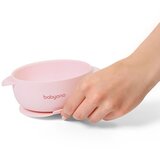 BabyOno Silikonska posuda s poklopcem, roza | Eponuda.ba