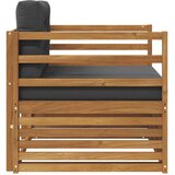  Zunanji kavč Masivno akacijevo les in poliester, (5000269985) | Shoptok.si
