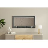 Hanah home ogledalo pierre fume white