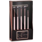 LUXIE Rose Gold Eye Essential Brush Set Cene