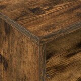  Stolić sa kotačima Dimljeni hrast 50 x 50 x 30 cm | shoptok.hr