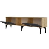 Hanah home tv polica violet sapphire oak anthracite | ePonuda.com