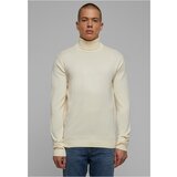 UC Men Knitted Turtleneck Sweater whitesand Cene