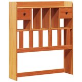 vidaXL Krevet s regalom za knjige bez madraca 90 x 190 cm od borovine | shoptok.hr