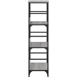 Police za knjige boja hrasta 50x33x117,5 cm konstruirano drvo | Eponuda.com