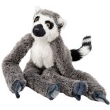 Plišana igračka lemur s čičkom za vješanje siva 35 cm | shoptok.hr