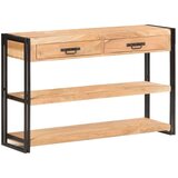 vidaXL Komoda 120x30x75 cm trden akacijev les | Shoptok.si