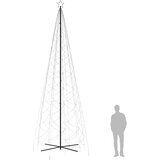 Stožasto božićno drvce toplo bijelo 1400 LED žarulja 160x500 cm | shoptok.hr