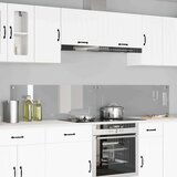 vidaXL Kuhinjski zaštita 2 pcs Svijetlo siva 110 x 40 cm Cijene