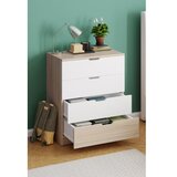 Hanah home Komoda Lento Sonomo Oak White | Eponuda.com