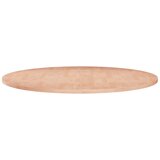 vidaXL Okrogla mizna plošča Ø80x1,5 cm neobdelana trdna hrastovina Cene
