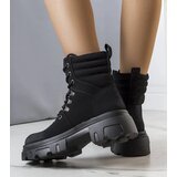 Gemre Black ankle boots with a chunky sole Lyric | ePonuda.com