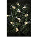 Markslöjd Prozorna svetlobna veriga LED Markslöjd Bell, 10 luči, dolžina 210 cm Cene
