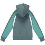 Adidas Seasonal Essentials Colorblock Fleece Hoodie Kids Zelena | shoptok.hr