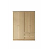 Hanah home Hanah Kućni ormar Baru 182, 137 x 182 x 52 cm, bež | Eponuda.ba