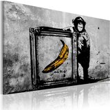  Slika - Inspired by Banksy - black and white 120x80 Cijene