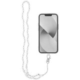  Privjesak za telefon CRYSTAL DIAMOND / dužina kabla 74cm (37cm u omči) / oko vrata bijeli | shoptok.hr