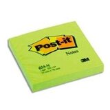 3m Blok samolepilnih lističev 654-N, 76 x 76 mm, zelen Cene